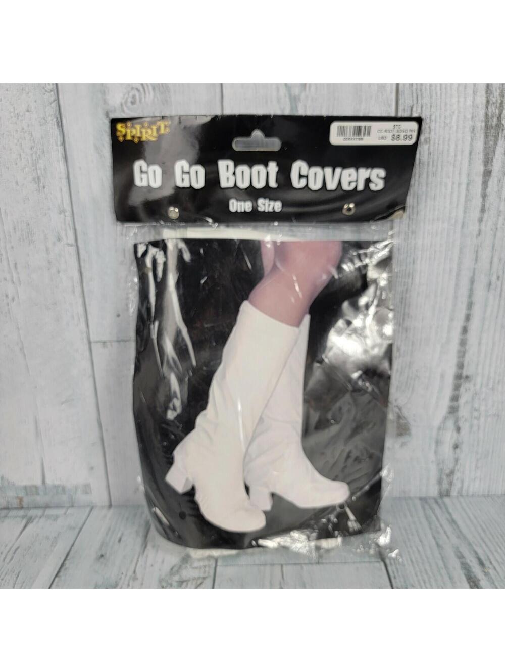 Spirit Halloween, Go Go Boots, White, Costume, One Size - Fabulous!
